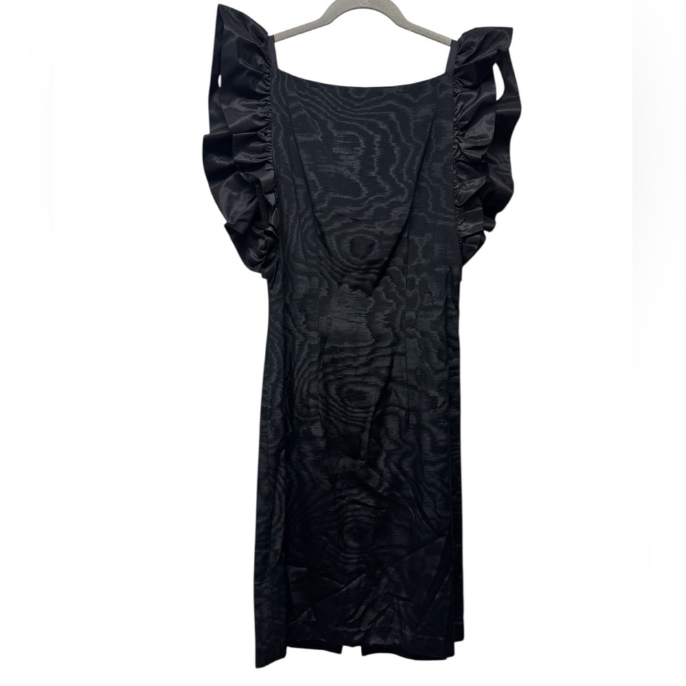 Katy Rodriguez Elegant Black Ruffle Dress 10